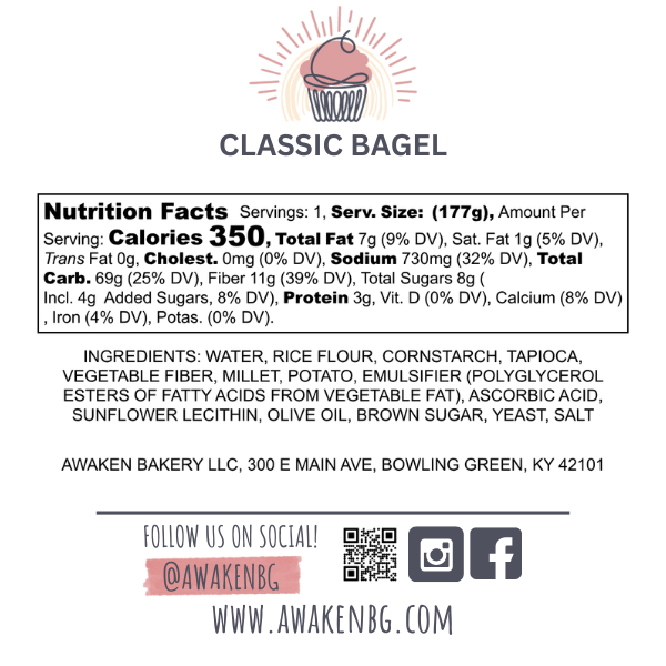 Classic Bagels, 4-pack