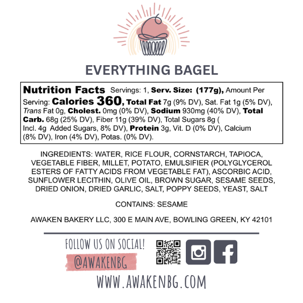 Everything Bagels, 4-pack